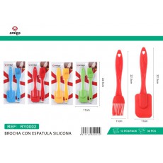 BROCHA CON ESPATULA DE SILICONA PARA REPOSTERIA AMIGA