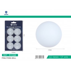 PELOTA PING PONG LION