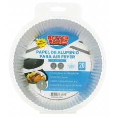 PAPEL ALUMINIO REDONDO 20 CM PARA FREIDORA DE AIRE ( 20 PC)