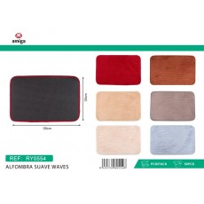ALFOMBRA SUAVE ONDAS AMIGA 