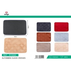 ALFOMBRA SUAVE CRUCES 58 X 38 CM AMIGA 